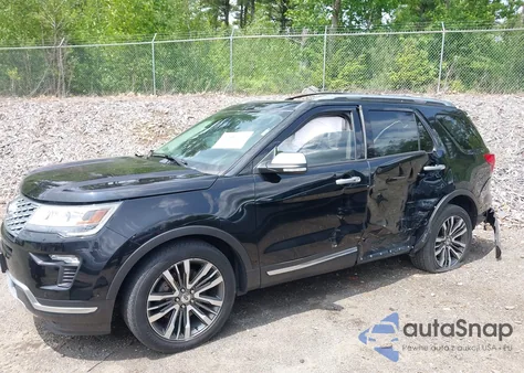 2018 Ford Explorer Platinum z USA, uszkodzony, nr VIN 1FM5K8HT5JGA10878